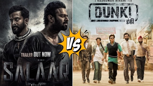 Dunki vs Salaar Collection: शाहरुख खान की डंकी मूवी पर भारी पड़ी, प्रभास की सलार