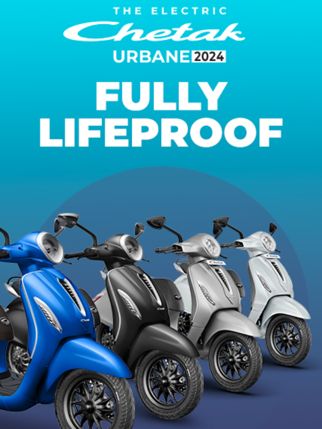 Bajaj Chetak Electric Scooter Upgraded Version 2024